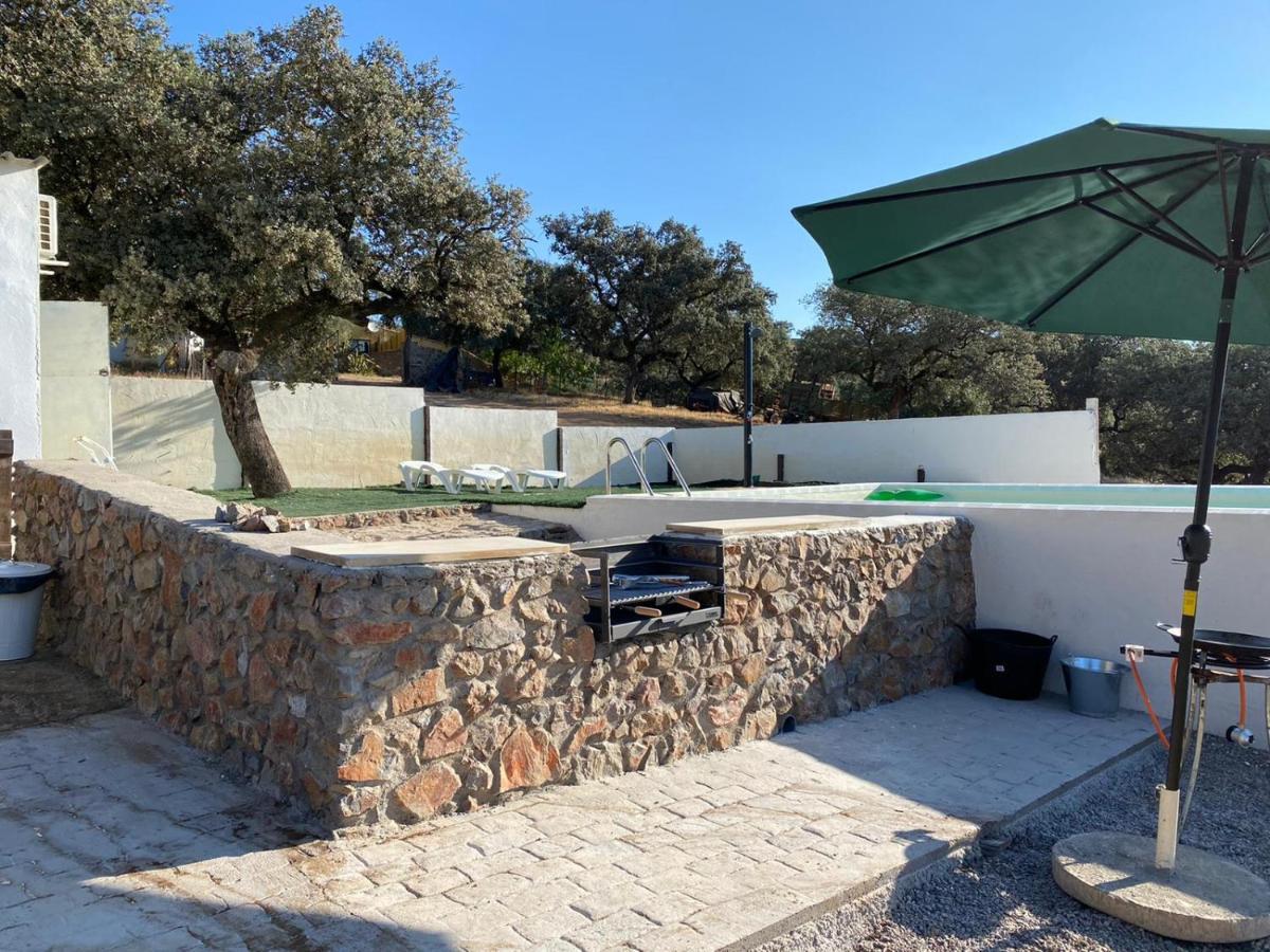 Casa Rural Quejigo Con Piscina Санта Олайя дел Кала Екстериор снимка