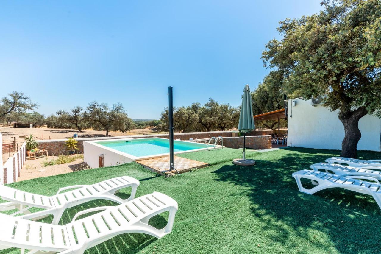 Casa Rural Quejigo Con Piscina Санта Олайя дел Кала Екстериор снимка