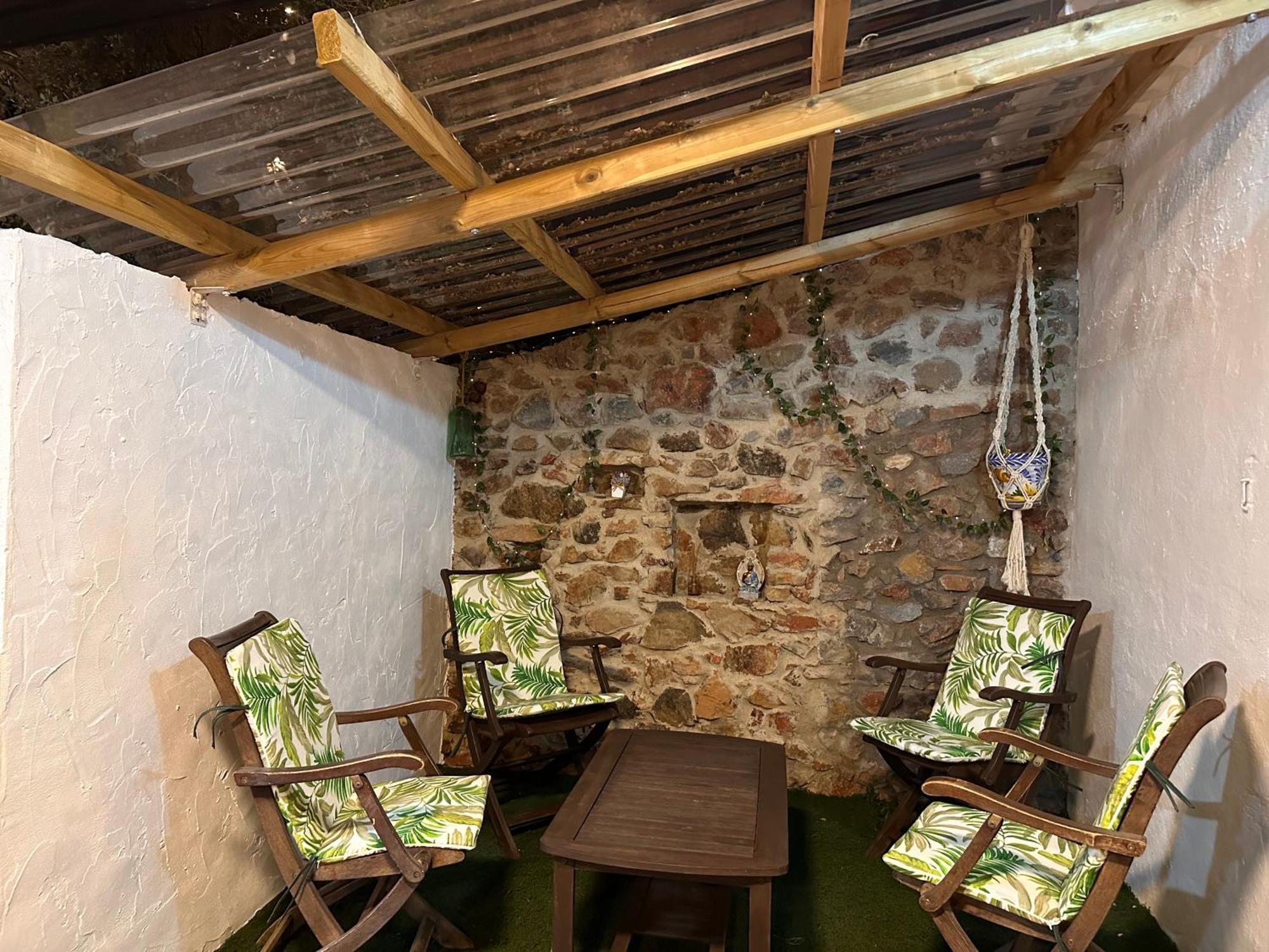 Casa Rural Quejigo Con Piscina Санта Олайя дел Кала Екстериор снимка